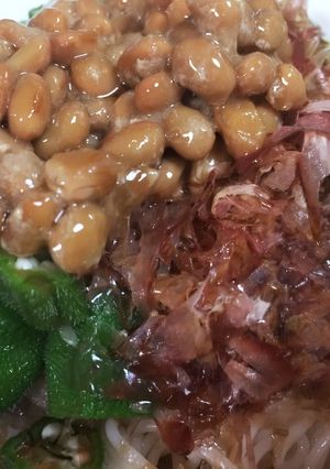 ネバネバそーめん-レシピのメイン写真