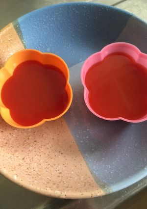 栄養満点おやつに野菜ジュース寒天！-レシピのメイン写真