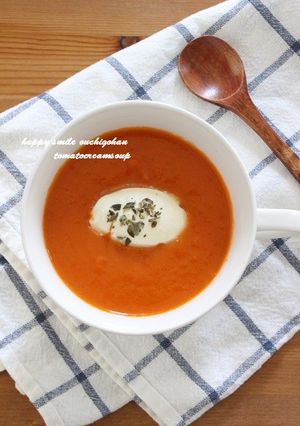 濃厚♡トマトクリームスープ＊-レシピのメイン写真