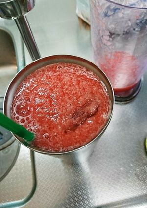 即完成100%でんすけスイカジュース-レシピのメイン写真