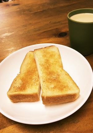 朝食にピッタリ！きなこトースト♡-レシピのメイン写真