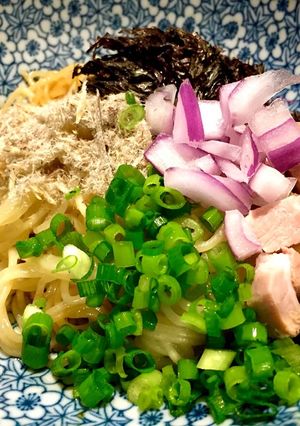 煮干醤油だれと煮干香味油で♪特製和え玉-レシピのメイン写真