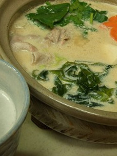 酒かす入り豆乳鍋♪-レシピのメイン写真