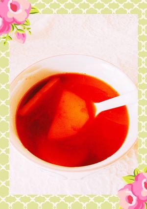 ☆熟したトマトで簡単トマトのスープ☆-レシピのメイン写真