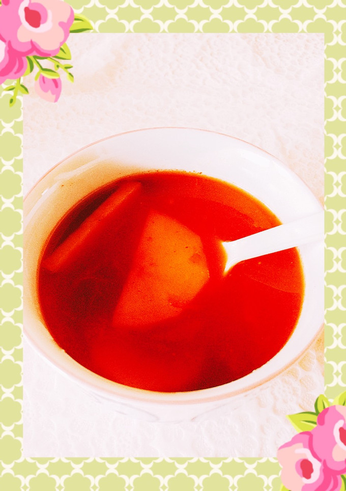 ☆熟したトマトで簡単トマトのスープ☆-レシピのメイン写真