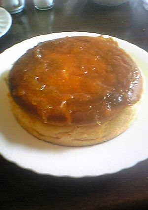 素朴なスフレチーズケーキ-レシピのメイン写真