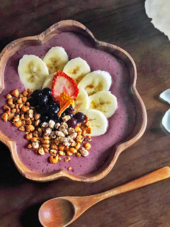 アサイーボウル風の食べるスムージー-レシピのメイン写真