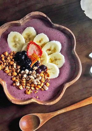アサイーボウル風の食べるスムージー-レシピのメイン写真