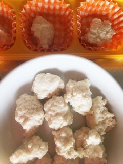 離乳食後期 鶏むねひき肉豆腐の肉団子☆-レシピのメイン写真