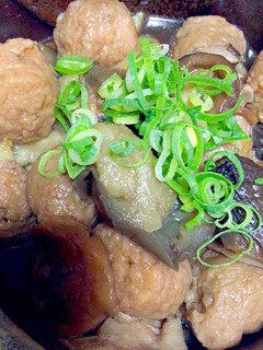 簡単な夏野菜と肉団子煮込み-レシピのメイン写真