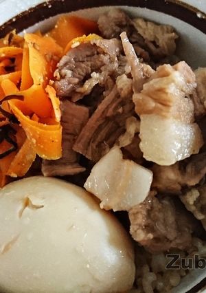 お肉とろける♡魯肉飯（ルーローハン）-レシピのメイン写真