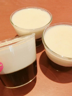 セパレートコーヒー牛乳寒天★-レシピのメイン写真