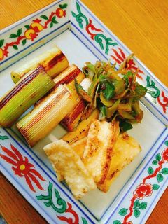 簡単贅沢☆ねぎと油揚げの香ばし味噌焼き-レシピのメイン写真