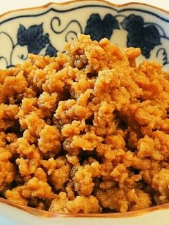 即完食☆ふっくら鶏そぼろ➰-レシピのメイン写真