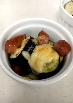 なすとウインナーのチーズ焼き-レシピのメイン写真