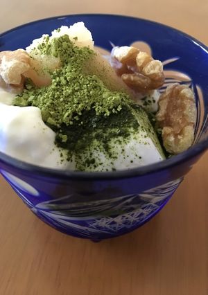 和スイーツ♡白あん抹茶ヨーグルト-レシピのメイン写真