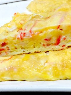 あと一品!簡単カニ玉風玉子焼き♪-レシピのメイン写真
