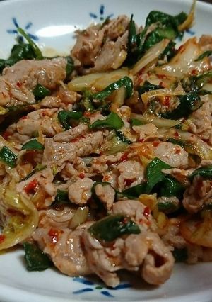 簡単・豚キムチ-レシピのメイン写真