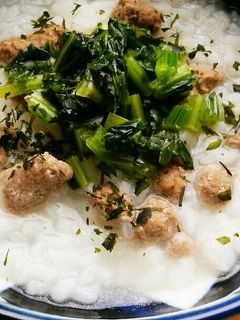 犬ご飯 マグロとほうれん草のおじや-レシピのメイン写真