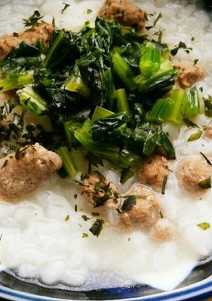 犬ご飯　マグロとほうれん草のおじや-レシピのメイン写真