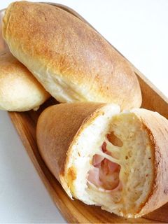 ハム&チーズパン-レシピのメイン写真