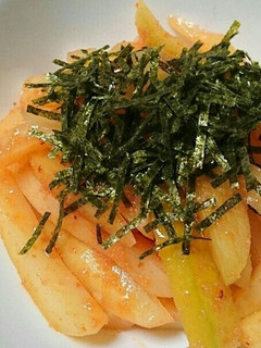簡単和えるだけ!!ピリ辛ポテトのおつまみ-レシピのメイン写真