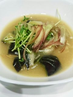 夏の味噌汁は冷たいやつ(´ω`)-レシピのメイン写真