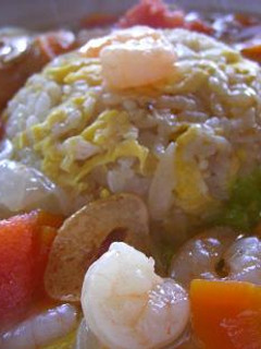海老と明太のあんかけチャーハン-レシピのメイン写真