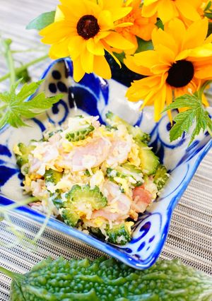 【そうめんdeゴーヤチャンプル】-レシピのメイン写真