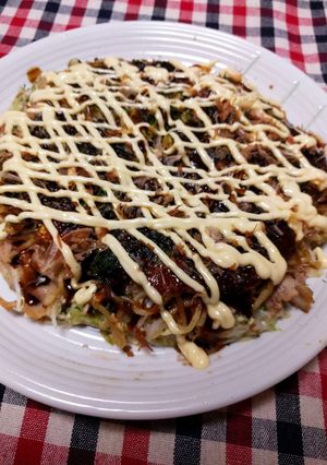 絹ごし豆腐DE♪広島風お好み焼き♥-レシピのメイン写真