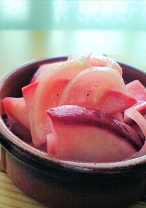 簡単さっぱりおいしー♪カブのマリネ-レシピのメイン写真