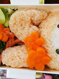 マイメロちゃん弁当【キャラ弁】-レシピのメイン写真