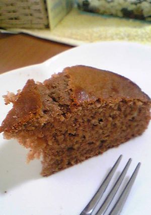 卵なし☆簡単ふわふわチョコバナナケーキ-レシピのメイン写真