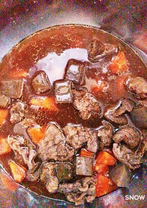 まいう〜簡単牛すじ煮込み♪-レシピのメイン写真