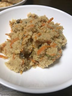 我が家の味!卯の花-レシピのメイン写真