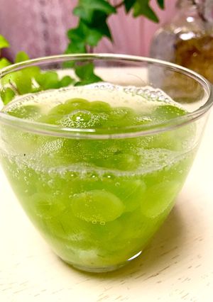 デラウェア　〜しゅわしゅわ炭酸フルーツ〜-レシピのメイン写真