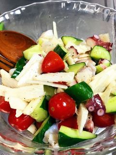 タコと夏野菜のバルサミコマリネ-レシピのメイン写真
