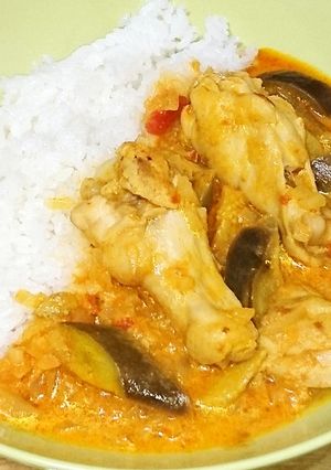 ☆男飯☆０２１　夏のチキンナスカレー-レシピのメイン写真