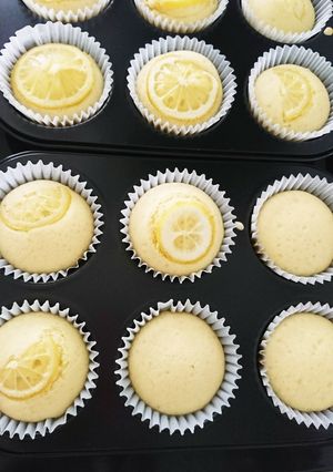 ノンオイル【レモン砂糖漬け消費】蒸しパン-レシピのメイン写真