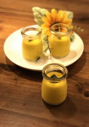 簡単!砂糖不使用かぼちゃプリン-レシピのメイン写真