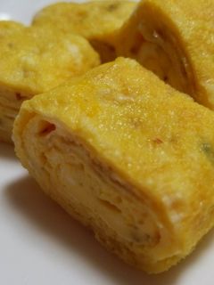 七味唐辛子入りいつもの卵焼き/だし巻き卵-レシピのメイン写真