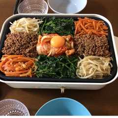 รูปของ ホットプレートでビビンバ