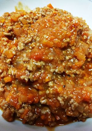 簡単♪完熟トマトのミートソース♥-レシピのメイン写真