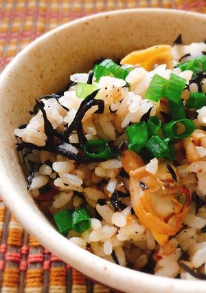 あさりとひじきの炊き込みご飯☆-レシピのメイン写真