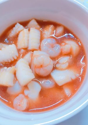 〜簡単甘酢〜 海老イカ炒め-レシピのメイン写真