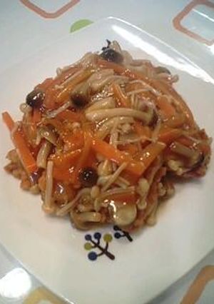 蓮根鶏団子のキノコあんかけ-レシピのメイン写真