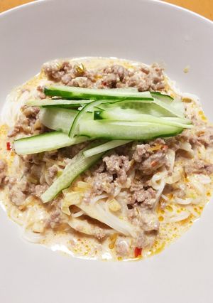 豆乳担々素麺-レシピのメイン写真