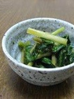 【伝統料理】葉わさびの三杯酢漬け-レシピのメイン写真