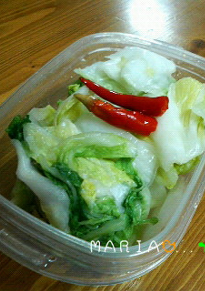 簡単！白菜消費✿白菜の漬物-レシピのメイン写真