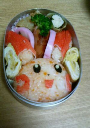 プラスル弁当　（ポケモンキャラ弁）-レシピのメイン写真
